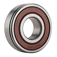 Single-Row-Radial-Ball-Bearing-Double-Sealed(Contact Rubber Seal)-Snap-Ring-Groove